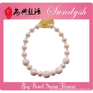 Latest Handmade Beautiful 20mm Big Chunky Pearl Necklace